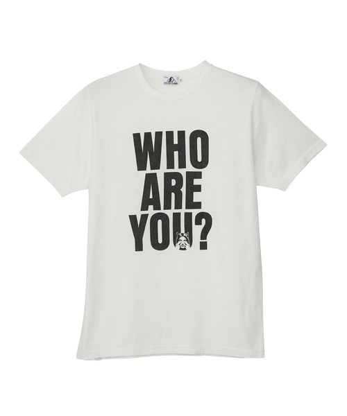 HYSTERIC GLAMOUR Who Are You ? Print Tee "White"