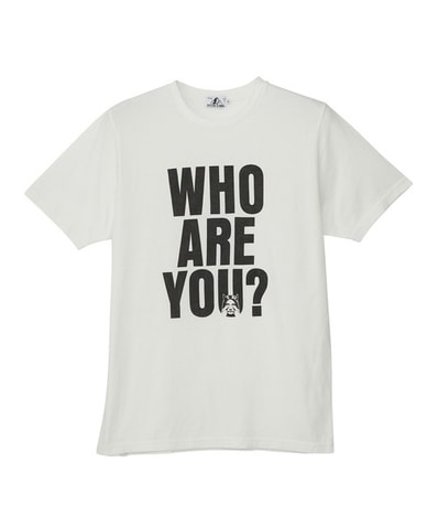HYSTERIC GLAMOUR Who Are You ? Print Tee "White"