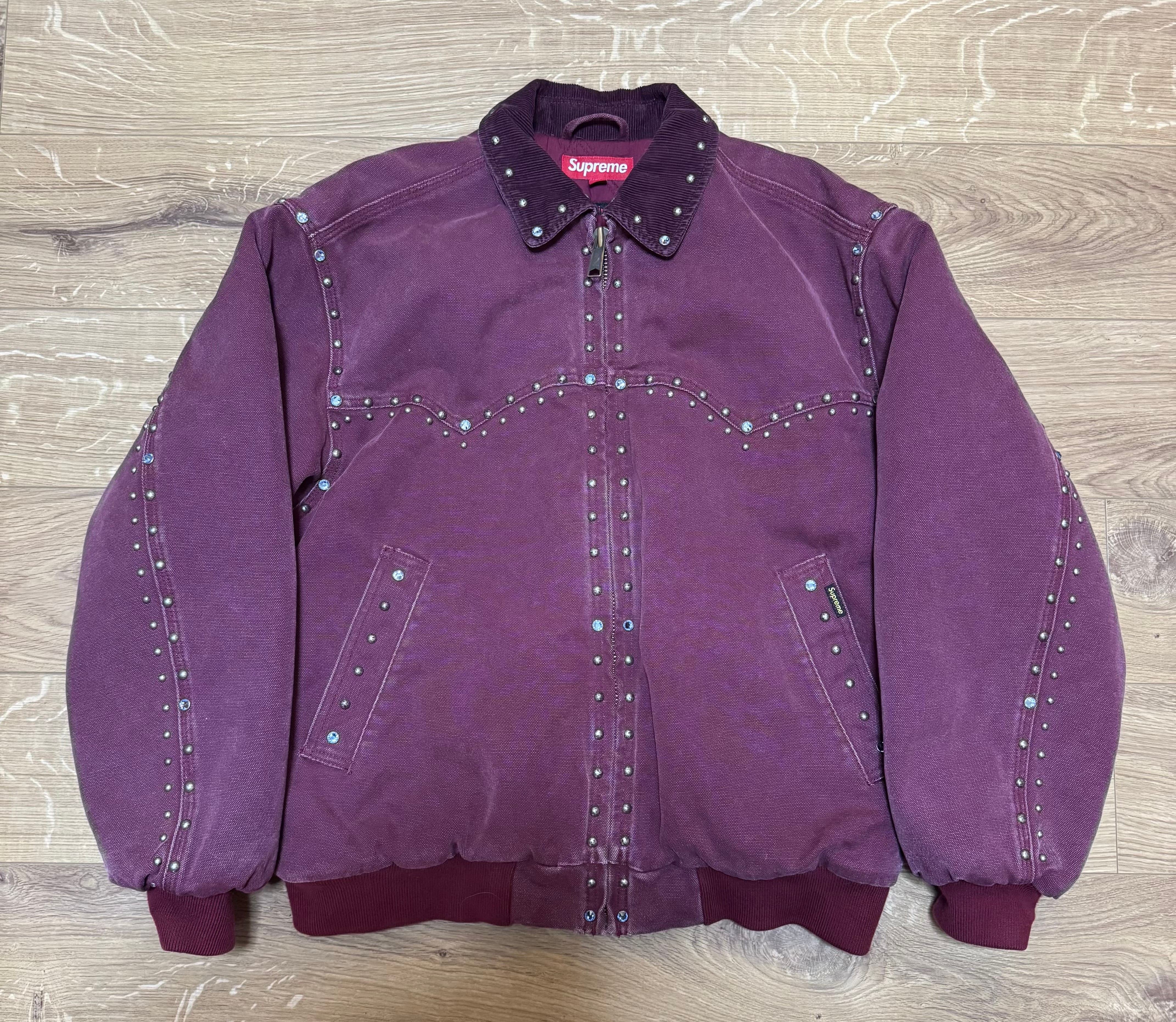 Supreme x B.B. Simon Studded Work Jacket 