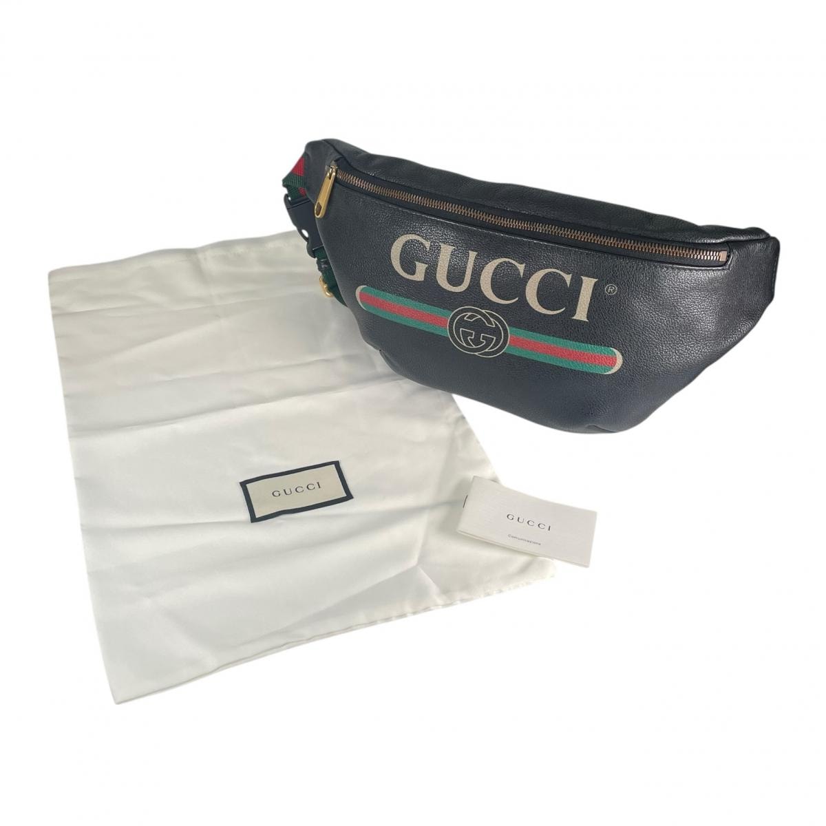グッチ GUCCI シェリーライン 530412 スモールベルトバッグ ボディバッグ