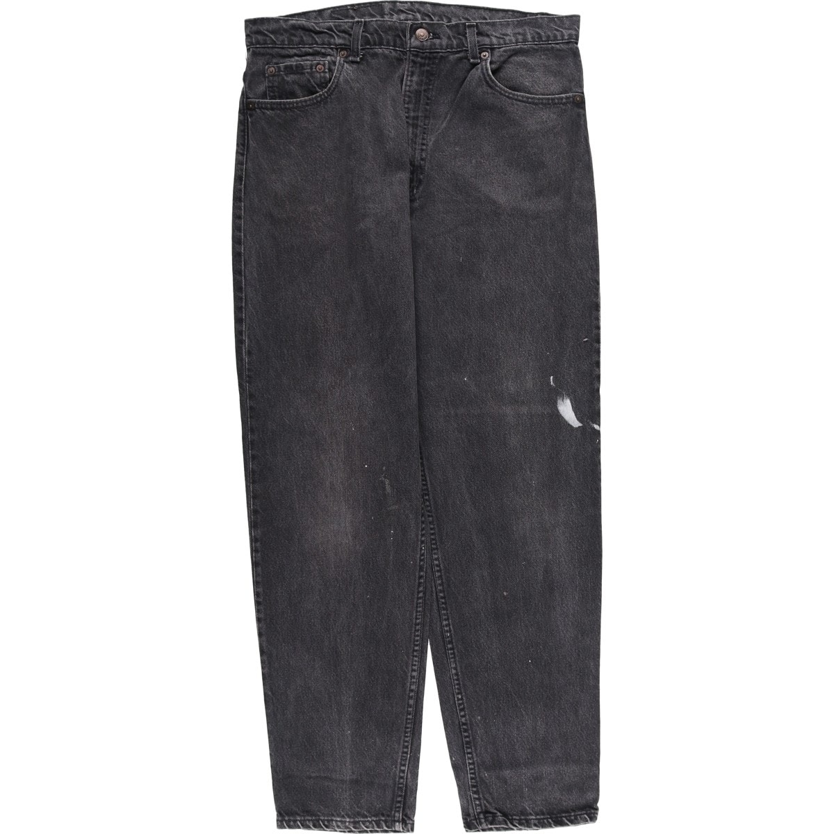 古着 90年代 リーバイス Levi's 550-0260 ブラックデニム テーパードデニムパンツ USA製 メンズw36相当 ヴィンテージ/evb030885