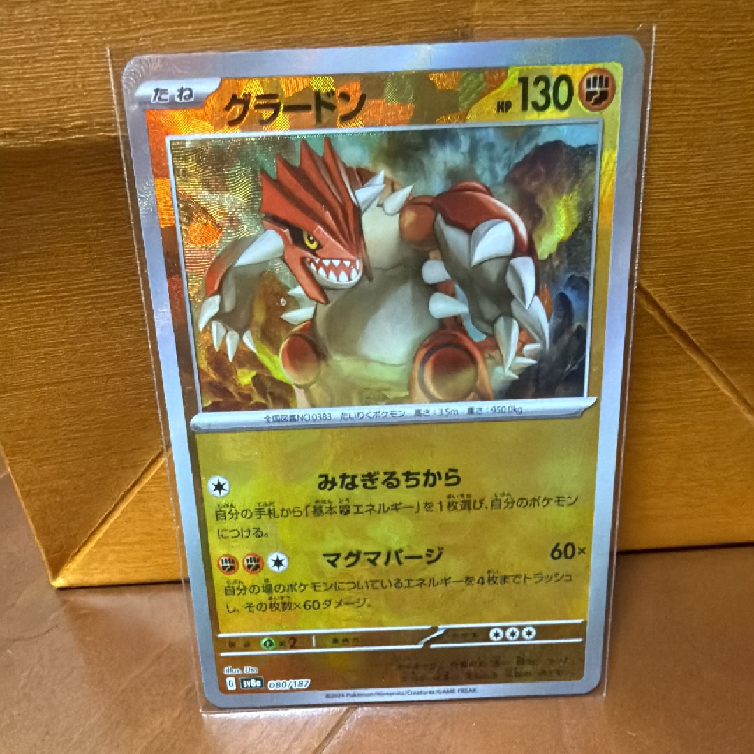 PSA10】グラードン :マスターボールミラー [SV8a 080/187](ハイクラス