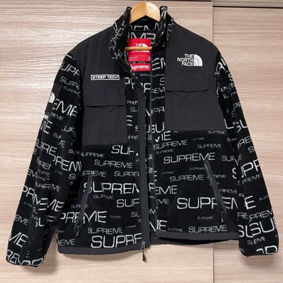 Supreme x The North Face Steep Tech Fleece Jacket "Black"