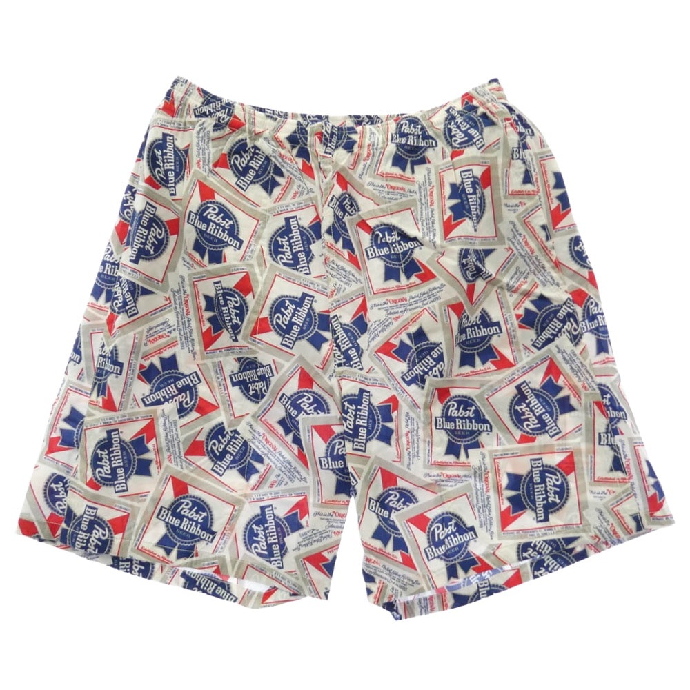 BEDWIN & THE HEARTBREAKERS 25SS 25SB4741 Pabst Ex. 5L SHORT PANTS パブスト ブルーリボン ショーツ ショート ハーフ パンツ マルチカラー系【極上美品】【中古】