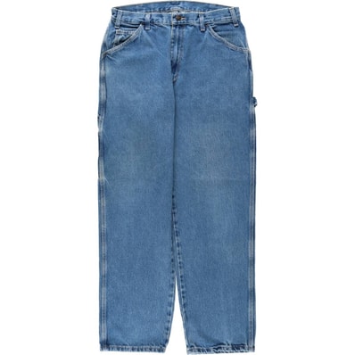 古着 ディッキーズ Dickies デニムペインターパンツ メンズw32相当/rab181064