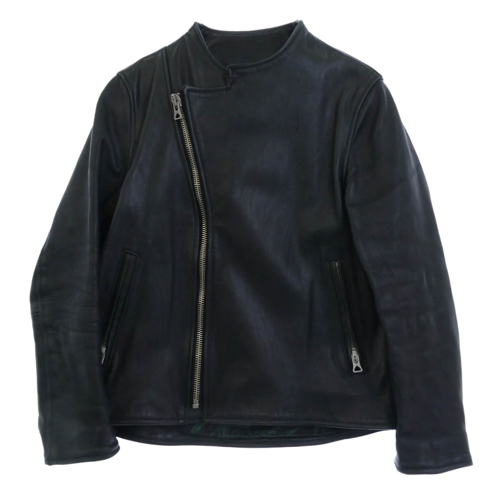 BRU NA BOINNE ブルーナボイン レザージャケット 5080 アランジャケット レザー ホースハイド ジャケット グリーン系【中古】