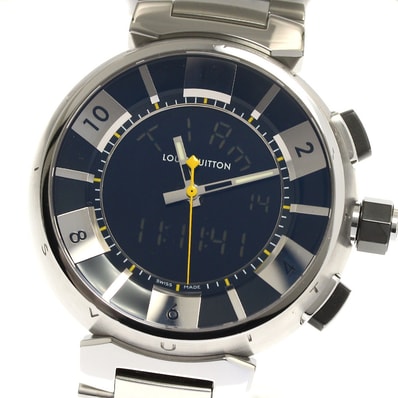 ルイ・ヴィトン タンブール インブラック Q118F メンズ 【中古】