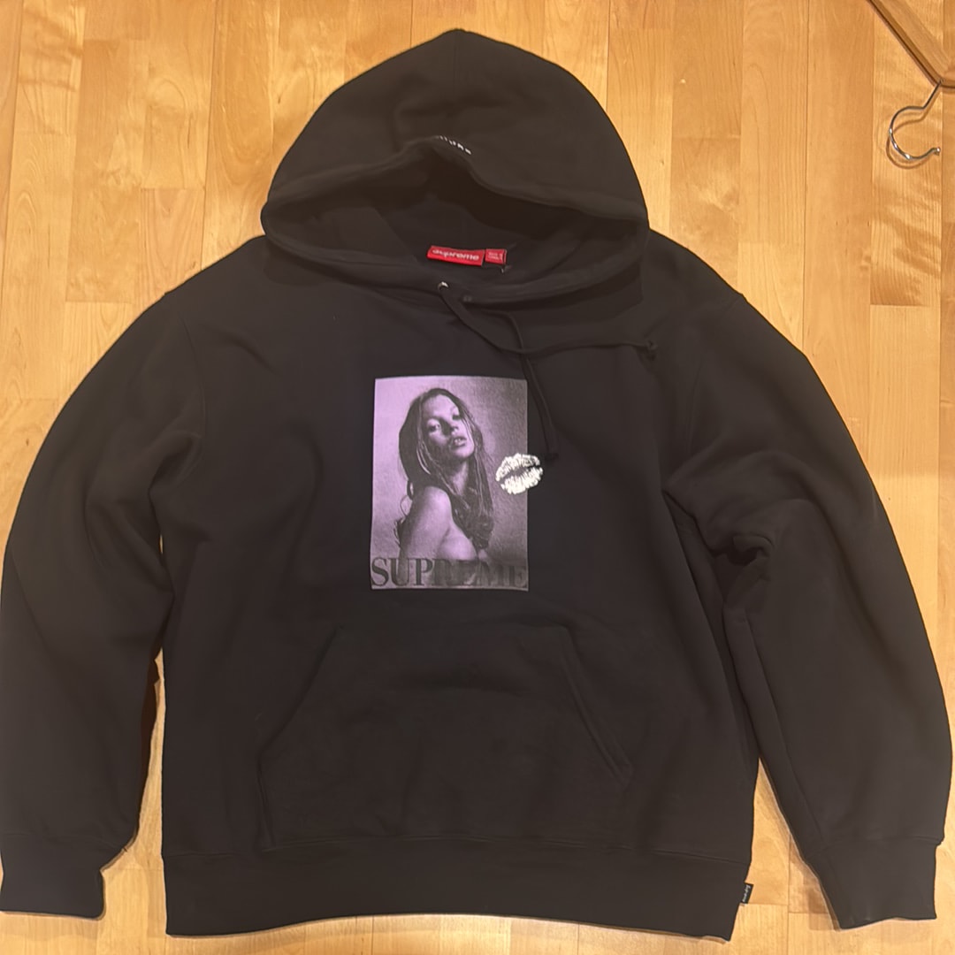 Supreme Kate Moss Hooded Sweatshirt "Black"
