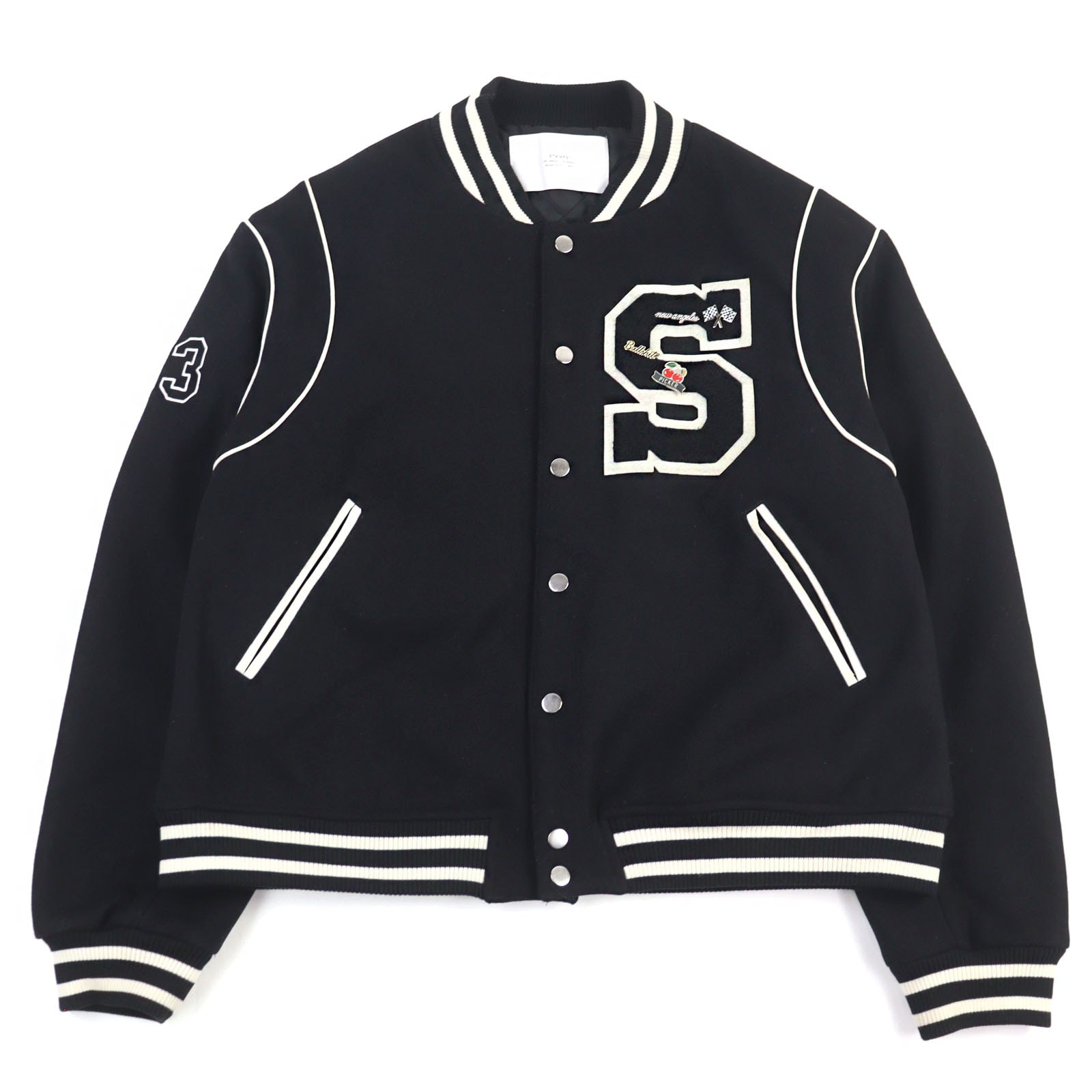 スタンプド スタジャン SQUAD JACKET  刺繍 メンズ XL