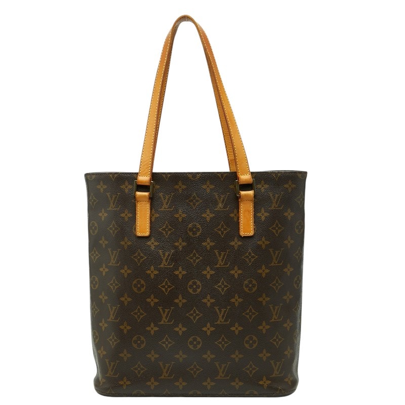 ルイ ヴィトン モノグラム ヴァヴァン GM トートバッグ ショルダーバッグ M51170 ブラウン PVC レザー レディース LOUIS VUITTON 【中古】