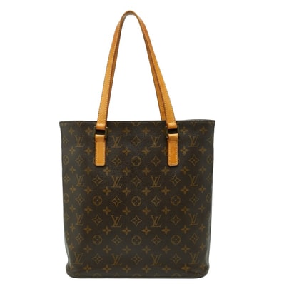 ルイ ヴィトン モノグラム ヴァヴァン GM トートバッグ ショルダーバッグ M51170 ブラウン PVC レザー レディース LOUIS VUITTON 【中古】