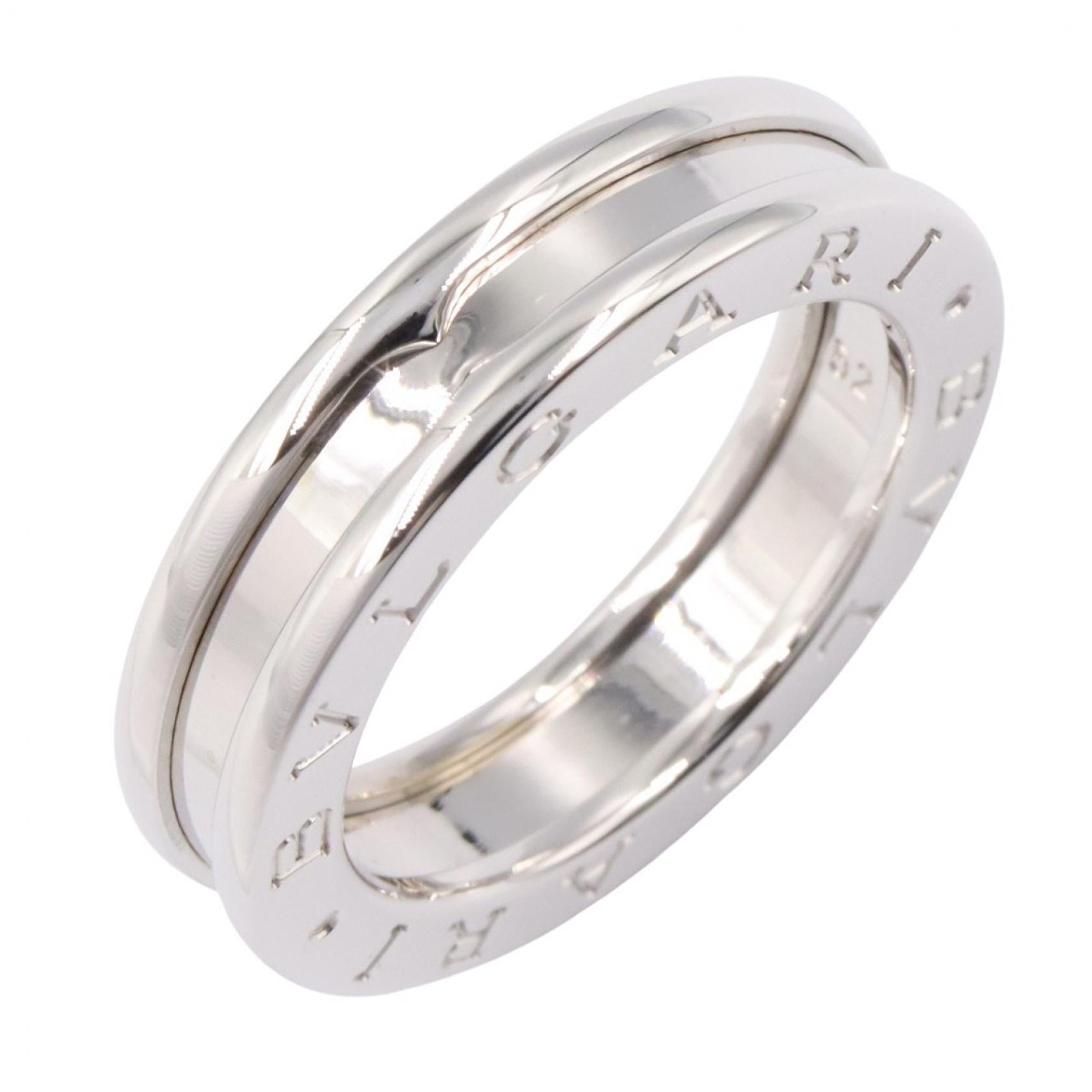 ブルガリ BVLGARI B-zero1 ビーゼロワン リング 1バンド リング・指輪 ジュエリー K18WG(ホワイトゴールド) レディース シルバー系 346566 【中古】