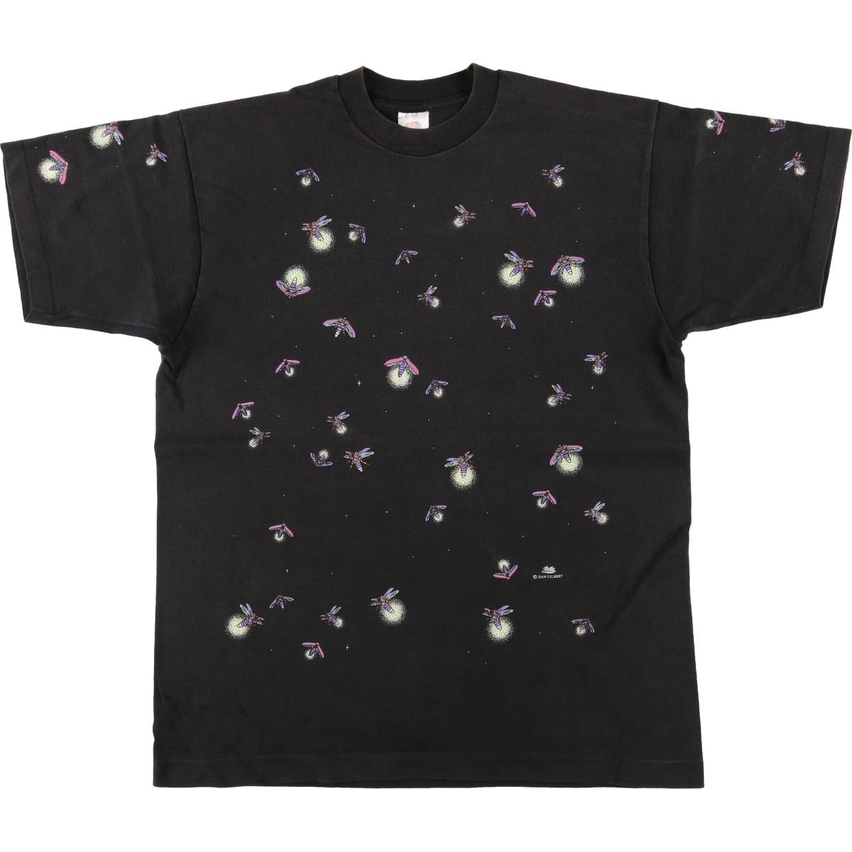 古着 90年代 フルーツオブザルーム FRUIT OF THE LOOM プリントTシャツ USA製 メンズL相当 ヴィンテージ/eaa568022