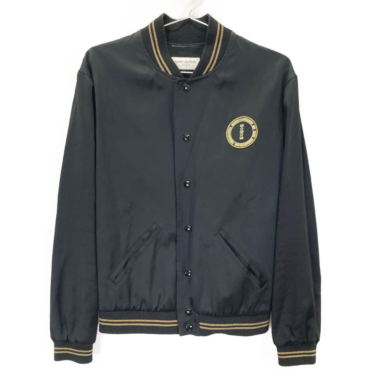 サンローランパリ 16AW ｴﾃﾞｨ期 ﾊﾟﾗﾃﾞｨｳﾑ ｽﾊﾟﾝｺｰﾙ ﾃﾃﾞｨｼﾞｬｹｯﾄ 44