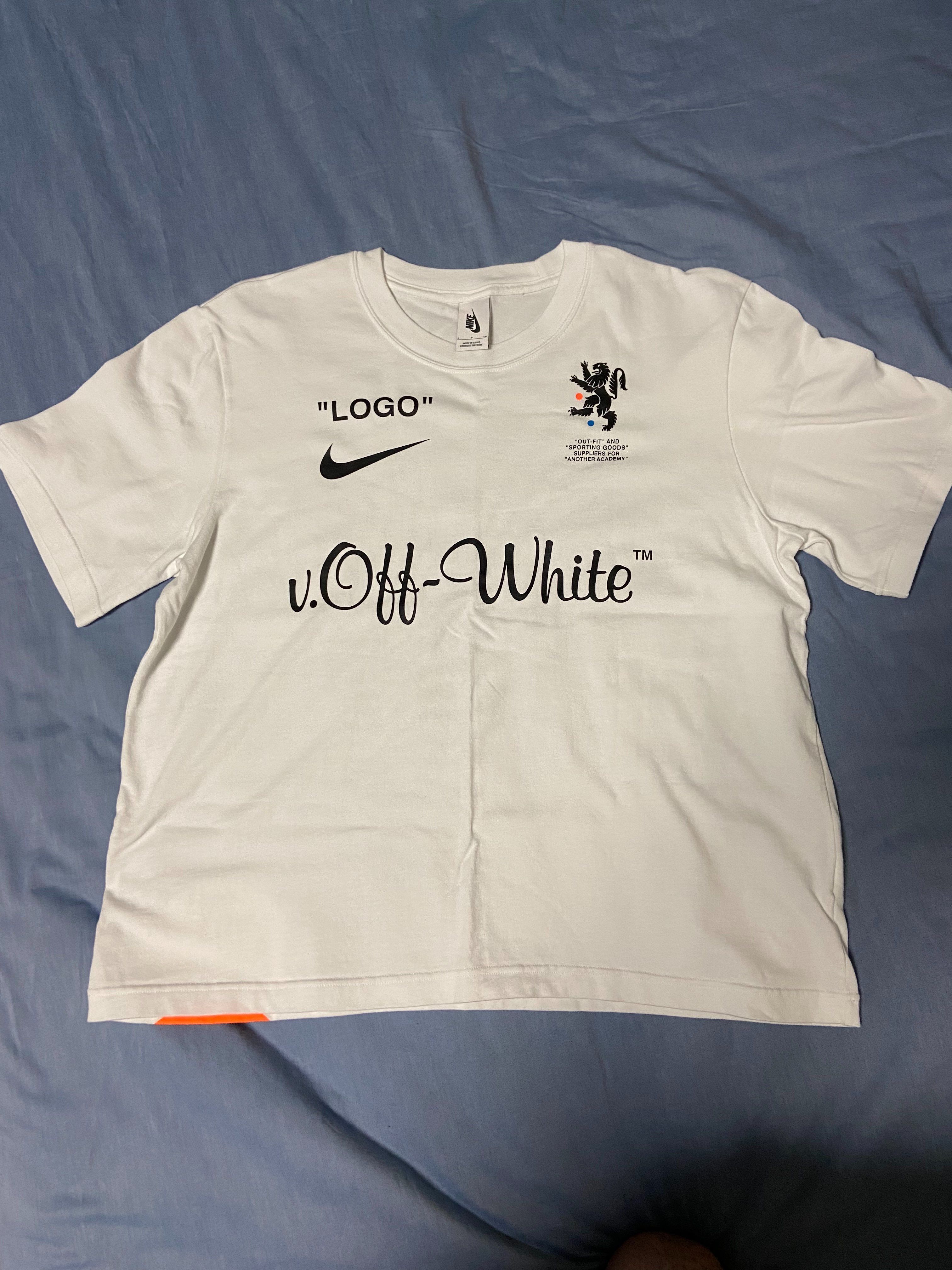 OFF-WHITE / Nikelab Mercurial NRG X Tee "White"