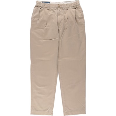 古着 ラルフローレン Ralph Lauren POLO by Ralph Lauren ETHAN PANT ツータック チノパンツ メンズw30相当/eaa644120