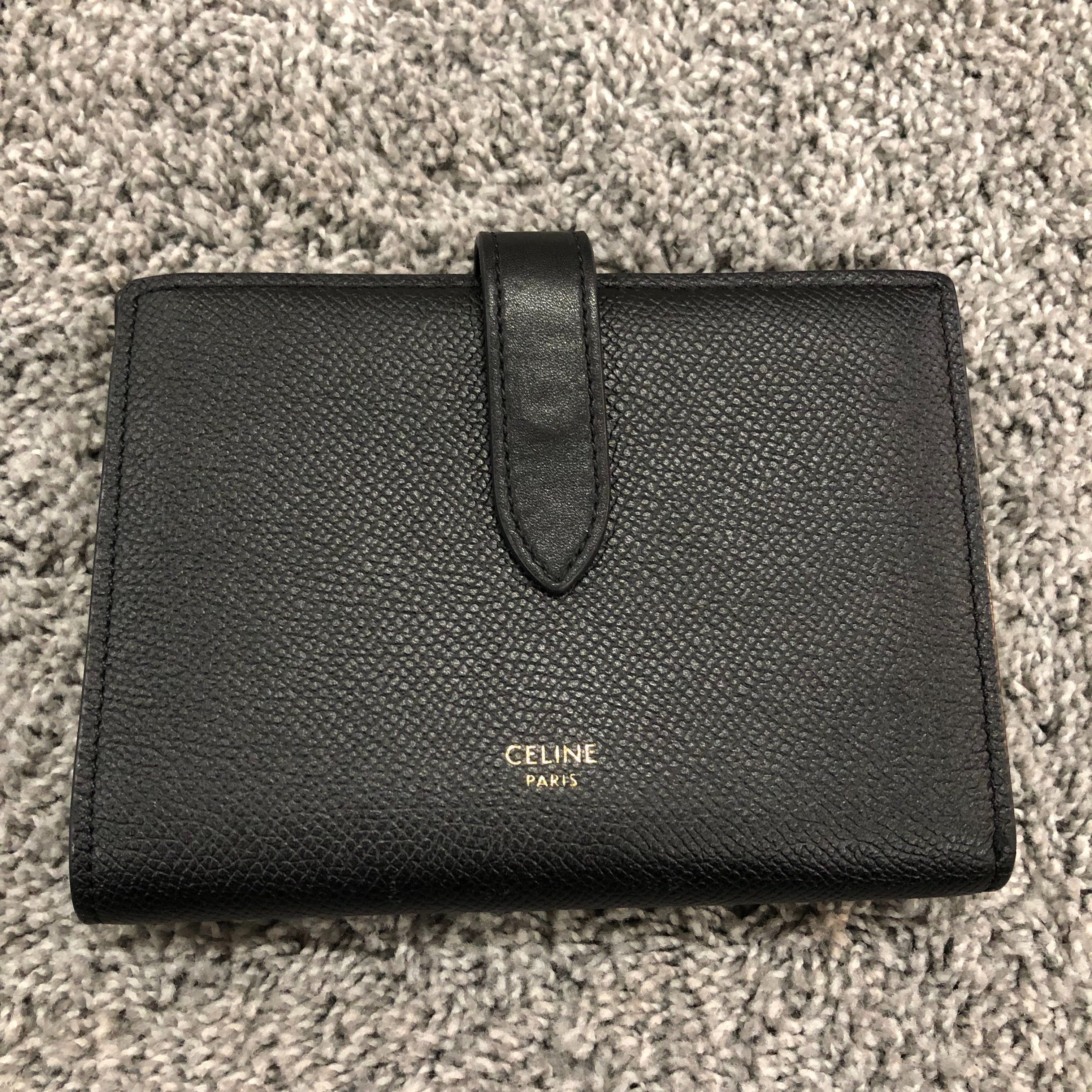 セリーヌ 二つ折り ホック財布 財布