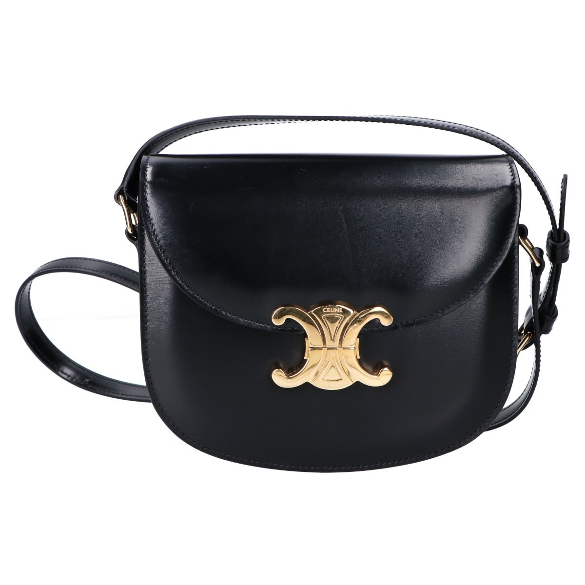 セリーヌ 110413BF4 シャイニーカーフスキン トリオンフ ティーン ブザス クレア