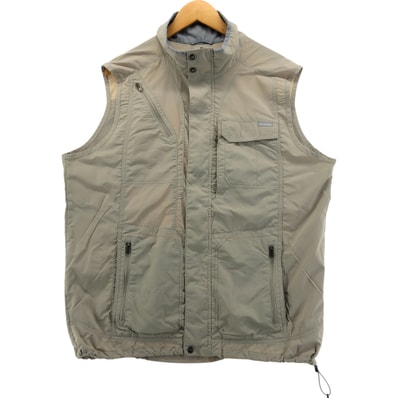 古着 コロンビア Columbia OMNI-SHADE リップストップ ナイロンベスト メンズXL相当/eaa552394
