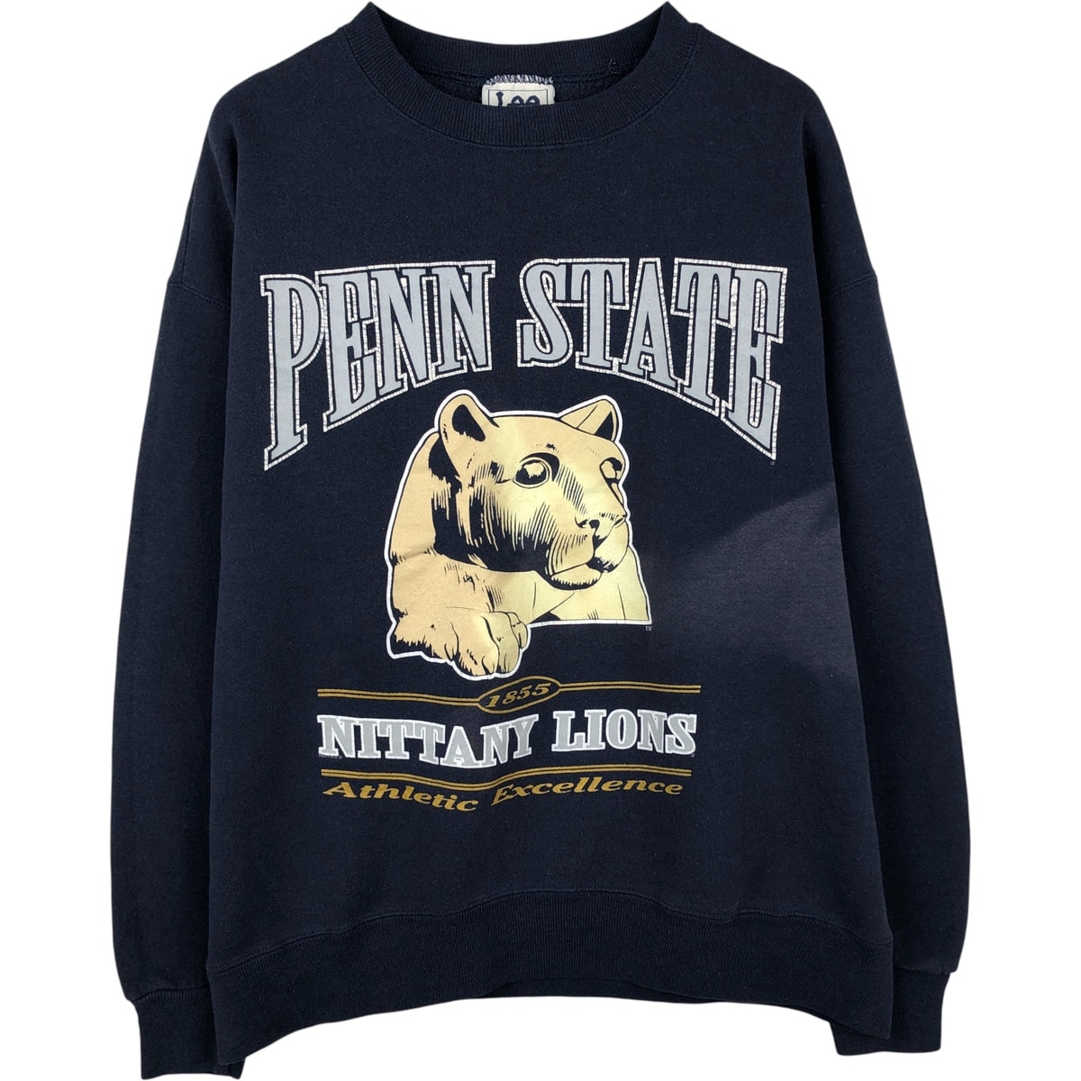 古着 00年代 リー Lee SPORT PENN STATE ペンシルベニア州立大学 カレッジ キャラクタースウェットシャツ トレーナー USA製 メンズL相当/eaa615569