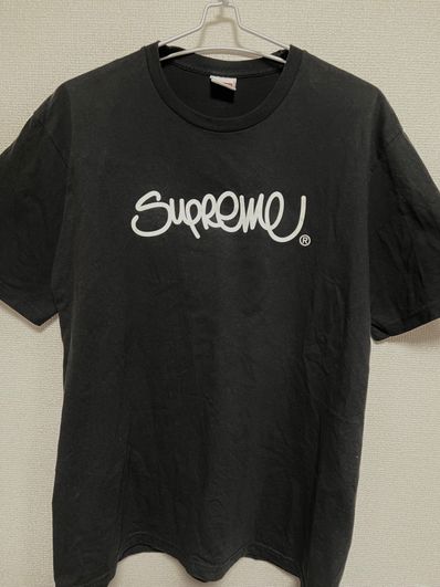 Supreme Handstyle Tee "Black"
