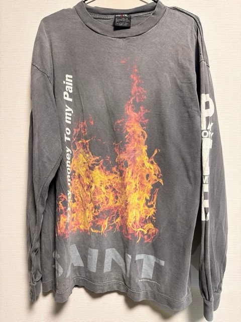 SAINT Mxxxxxx x Pay money To my Pain PTP_SS Tee / SR TO SS "Black"