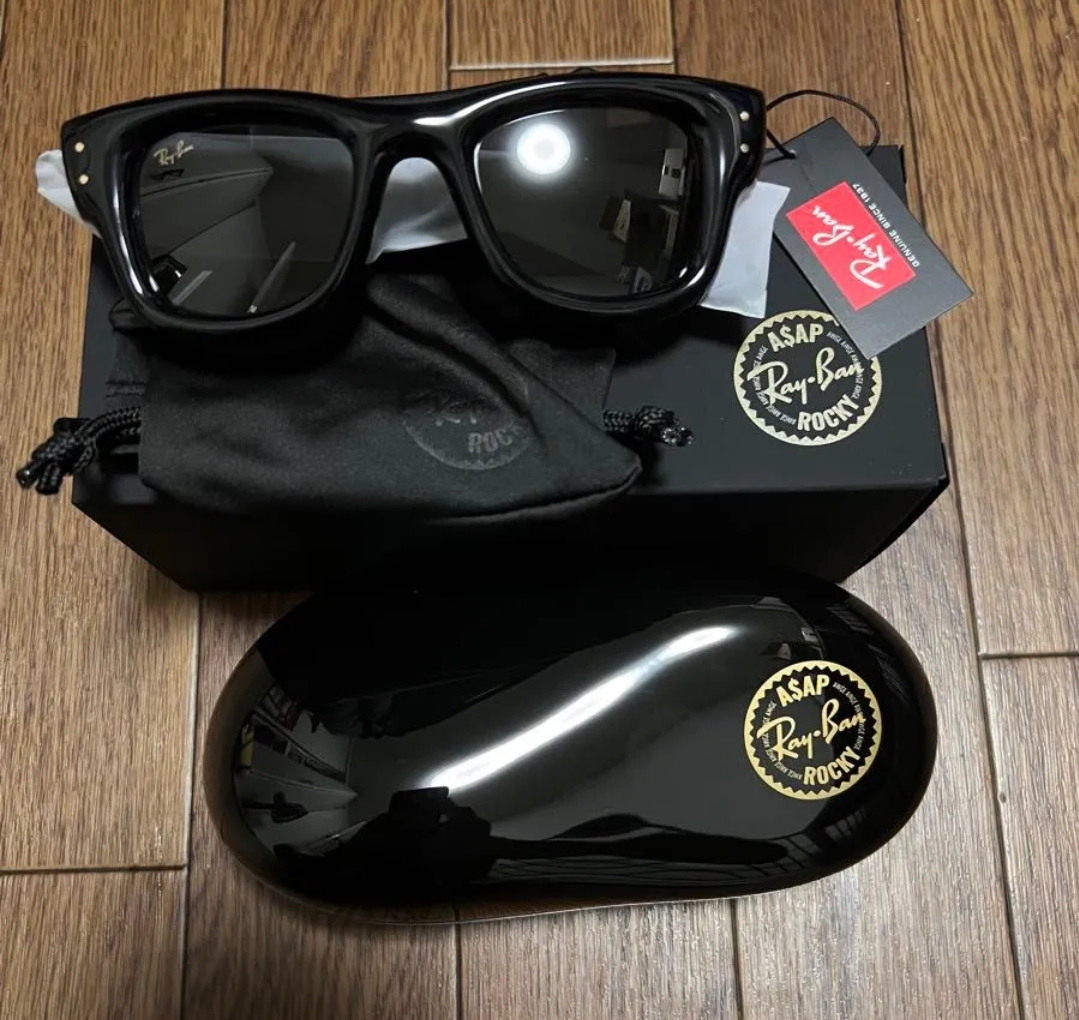 A$AP Rocky Wayfarer Puffer/Ray Ban/ウェイファーラー/レイバン/エイサップロッキー/コラボ/STREET/ストリート/HIP HOP/ヒップホップ/RAPPER/ラッパー/NEWYORK/ニューヨーク/NY
