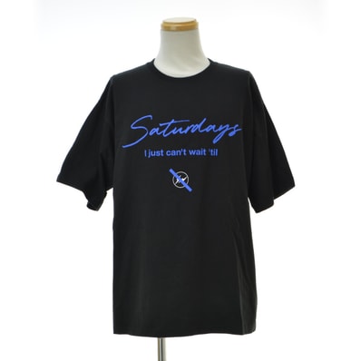 Saturdays NYC x FRAGMENT Short Sleeve T-Shirt "Black"