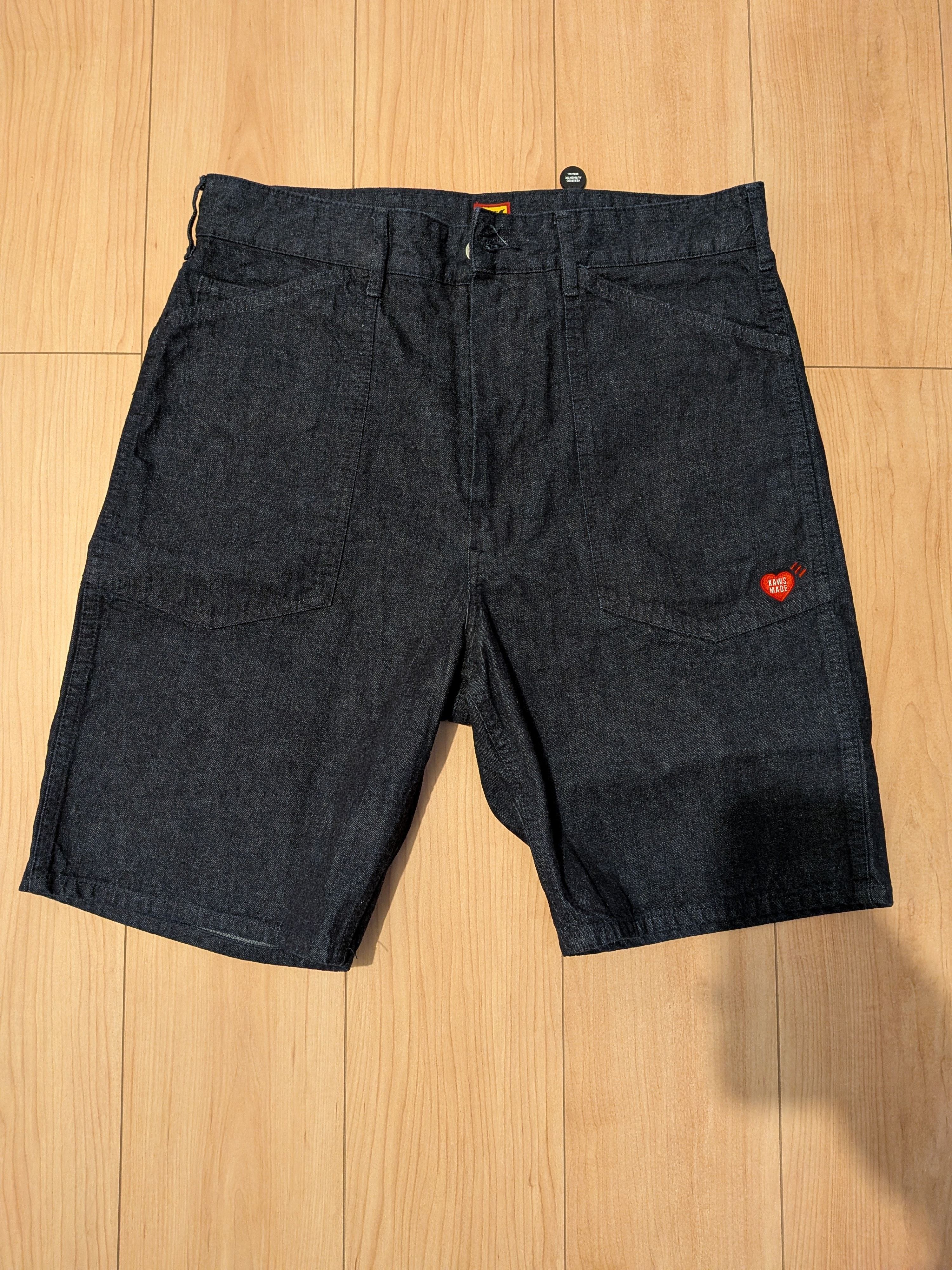 HUMAN MADE x KAWS Kaws Made Denim Shorts "Indigo"