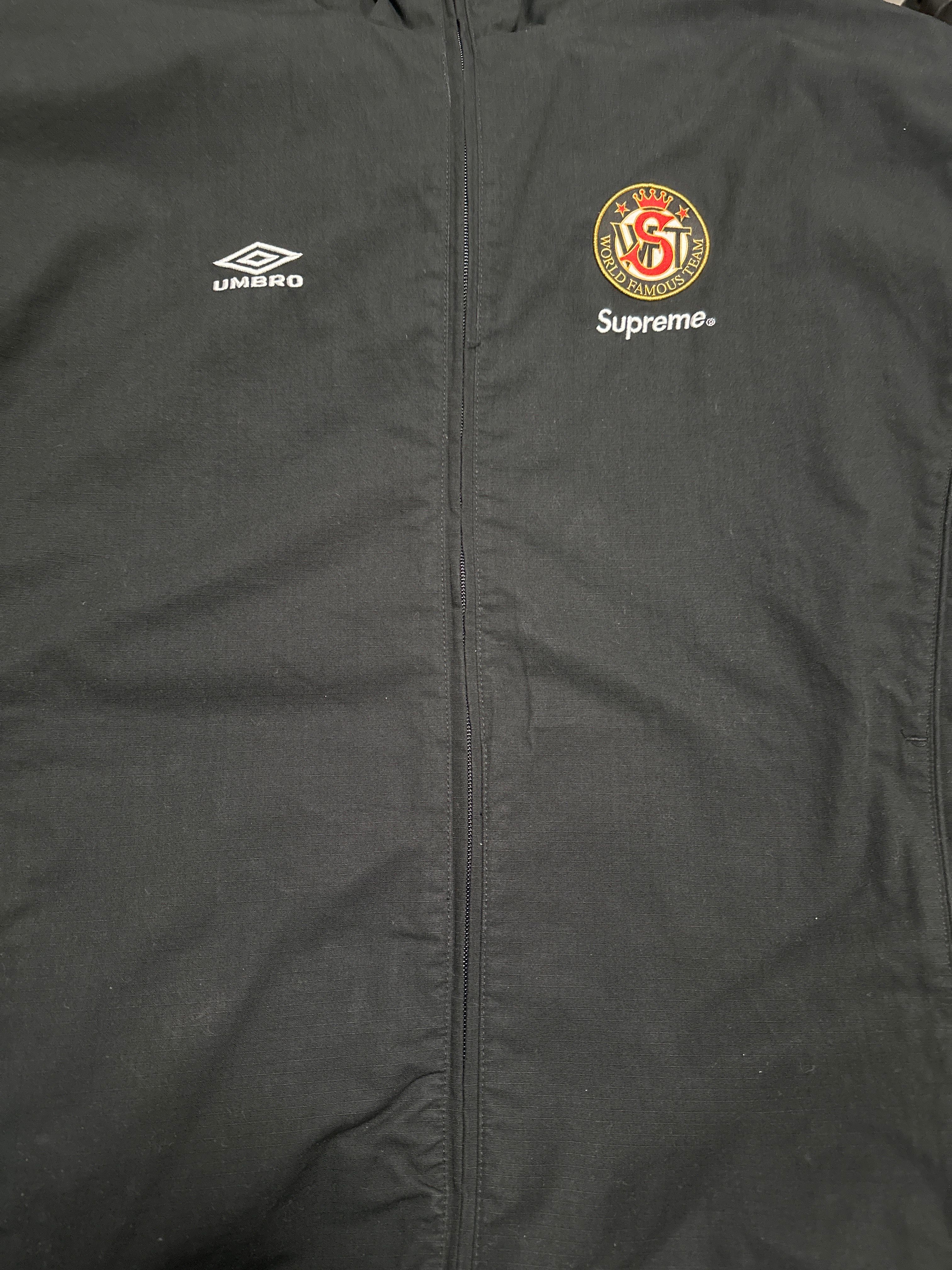 Supreme /Umbro Cotton Ripstop Track Jacket "Black"