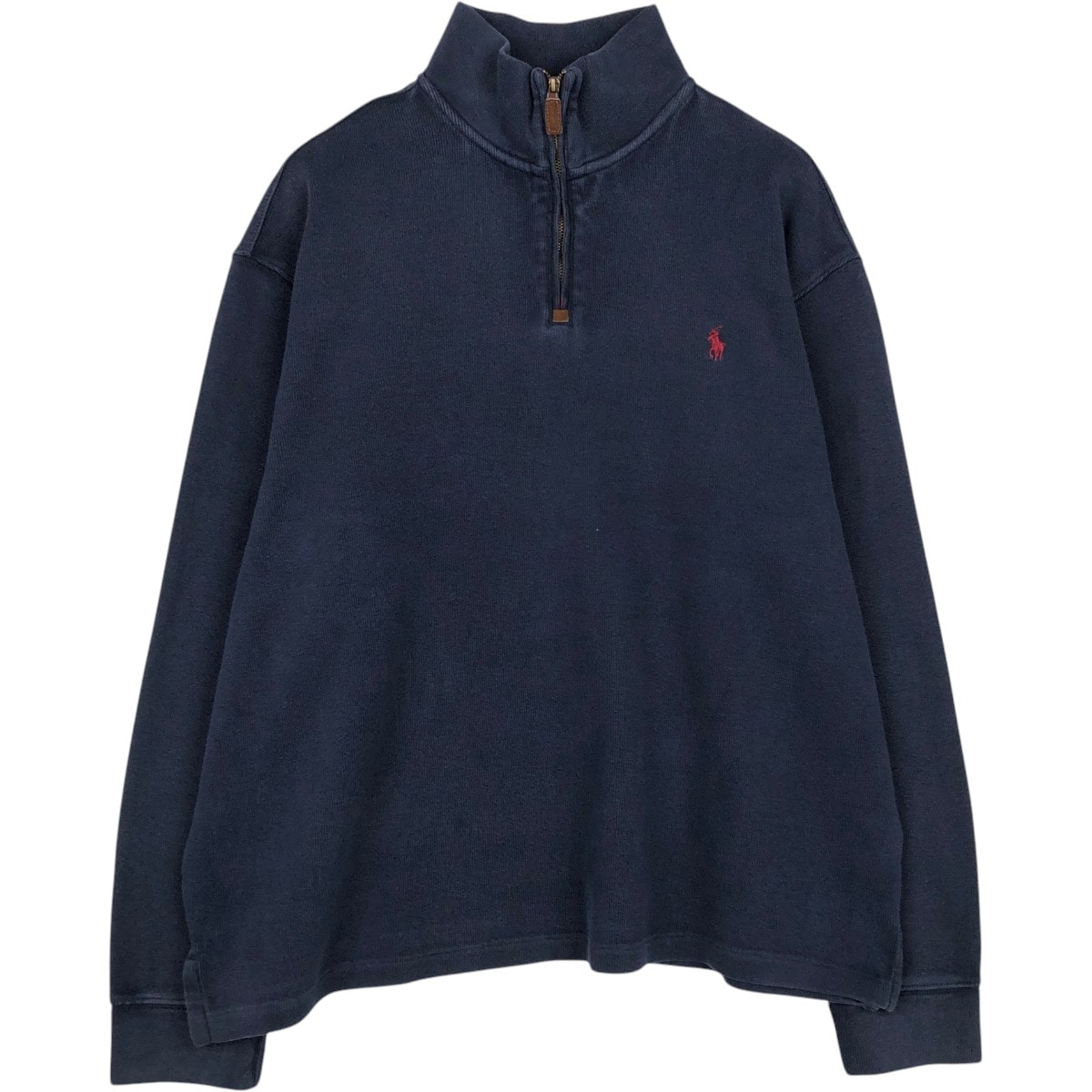 古着 ラルフローレン Ralph Lauren POLO RALPH LAUREN ハーフジップスウェットシャツ トレーナー メンズXL相当/eaa676255