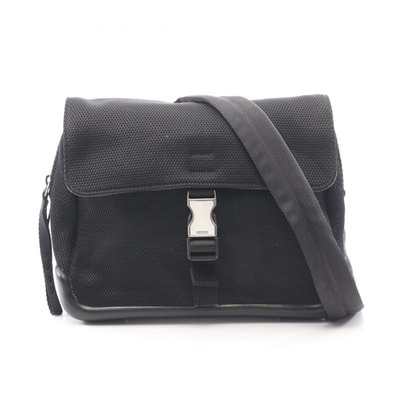 プラダ PRADA ショルダーバッグ バッグ ファブリック レディース ブラック系 【中古】