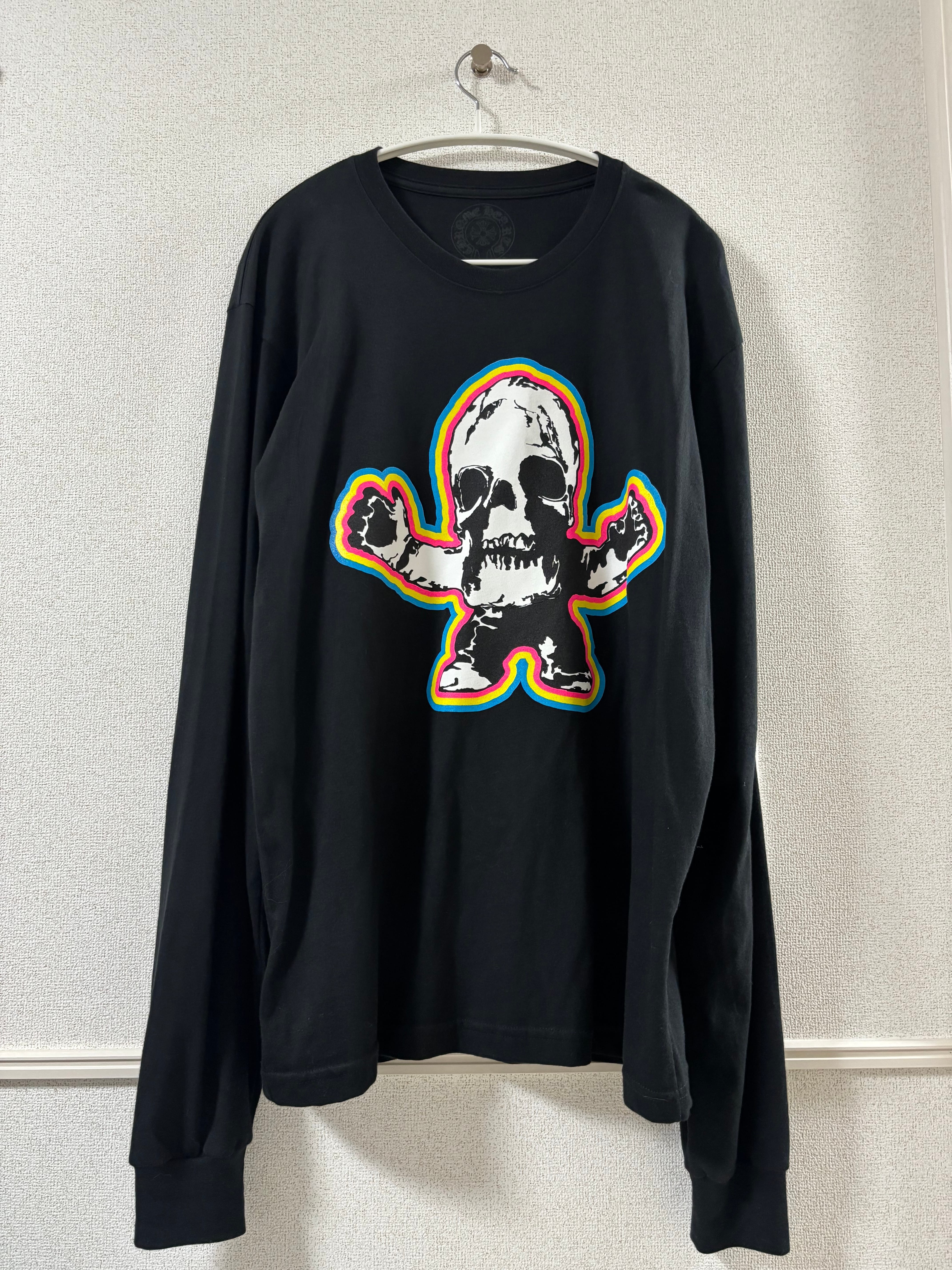 Chrome Hearts Foti Scroll Label L/S T-Shirt "Black"