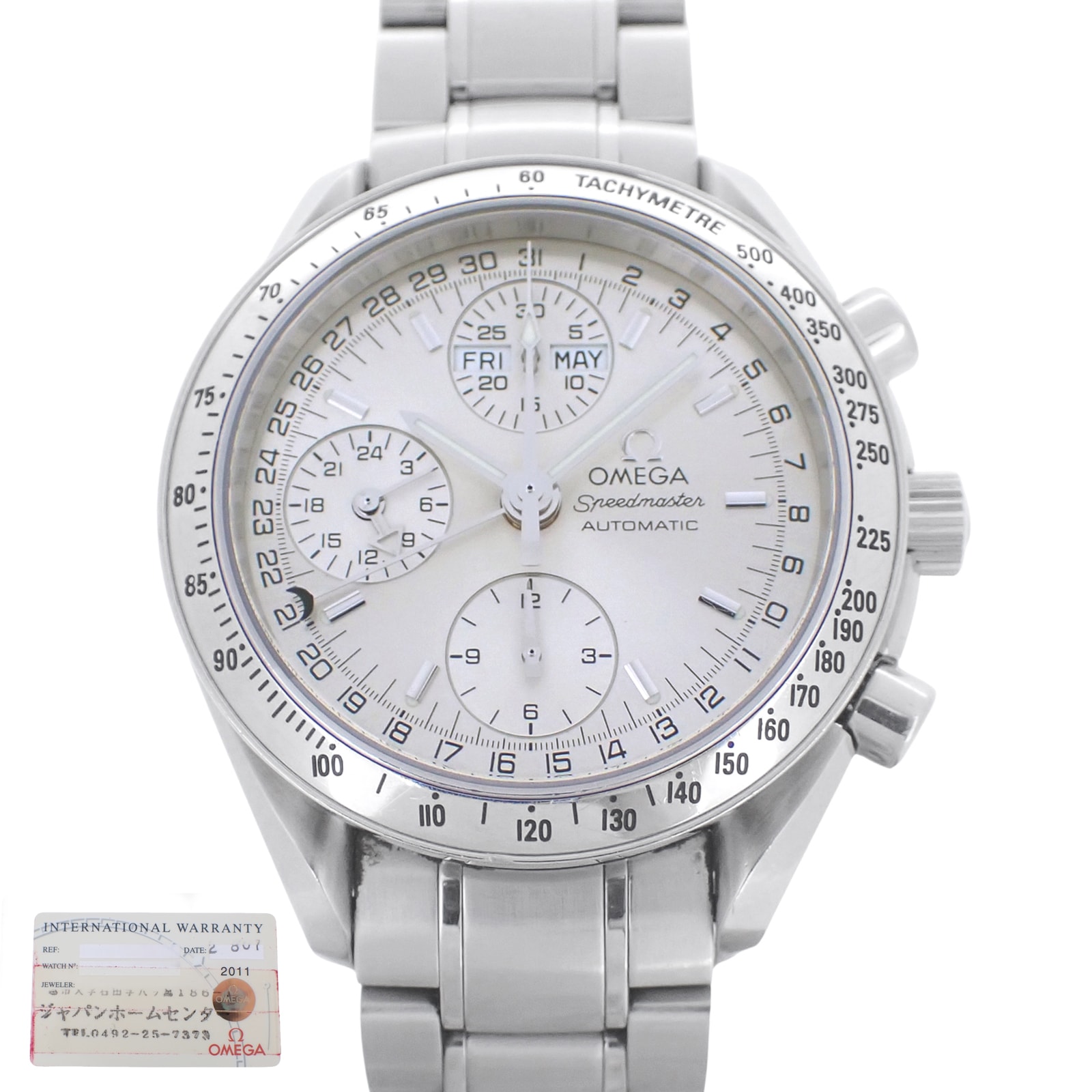 OMEGA オメガ  スピードマスター デイデイト トリプルカレンダー  3523.30  メンズ 腕時計