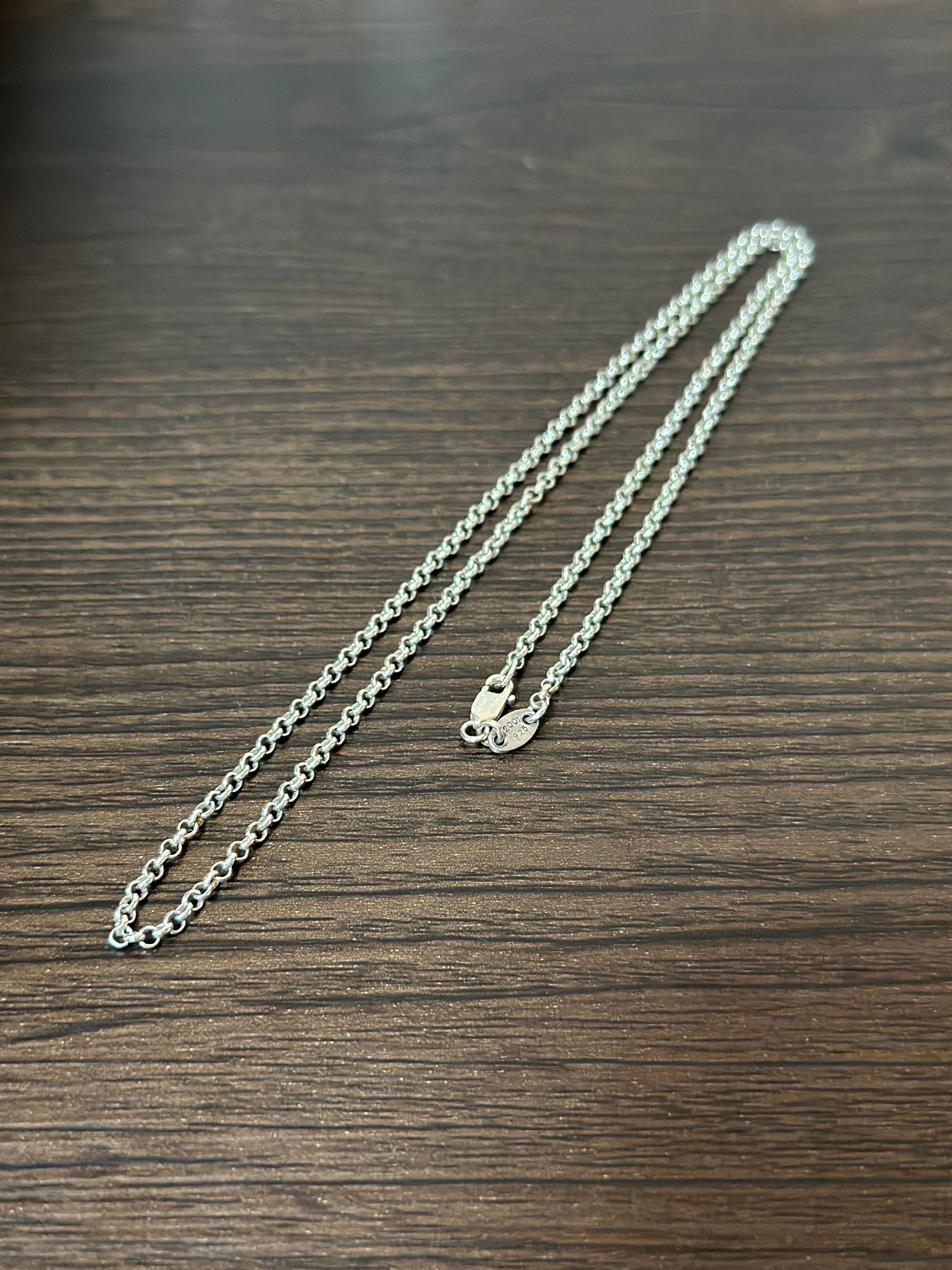  Chrome Hearts ロールチェーン 20inch