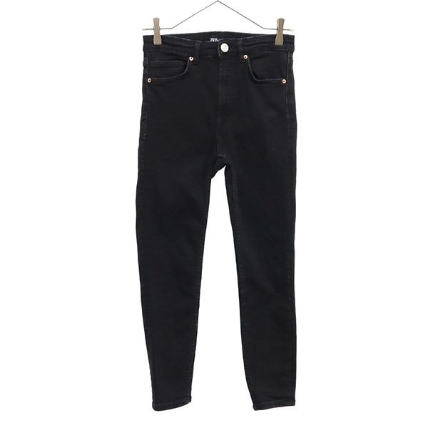 ZARA ザラ スキニーデニムパンツ 6 ブラック ジーパン