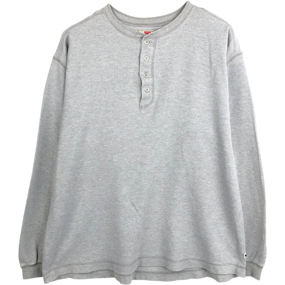 古着 リーバイス Levi's ヘンリーネック サーマルロングTシャツ メンズL相当/eaa669402