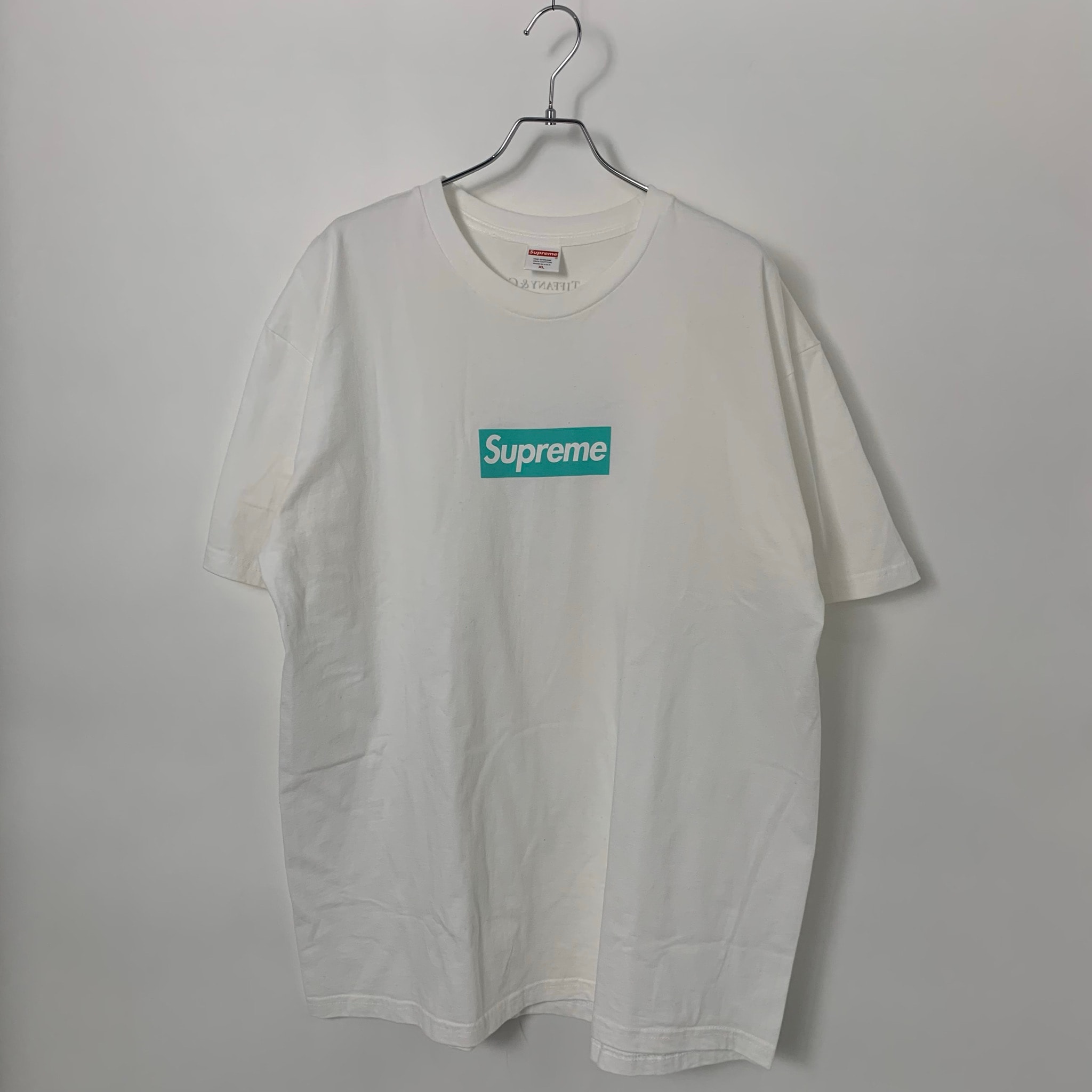 Supreme x Tiffany & Co. Box Logo Tee "White"