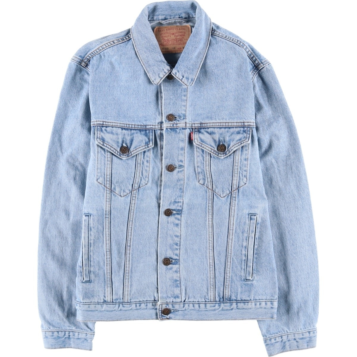 古着 90年代 リーバイス Levi's 70503-0283 デニムジャケット Gジャン メンズM相当 ヴィンテージ/eaa607013