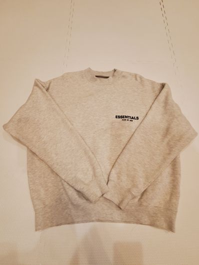 FEAR OF GOD ESSENTIALS Crewneck "Light Oatmeal"