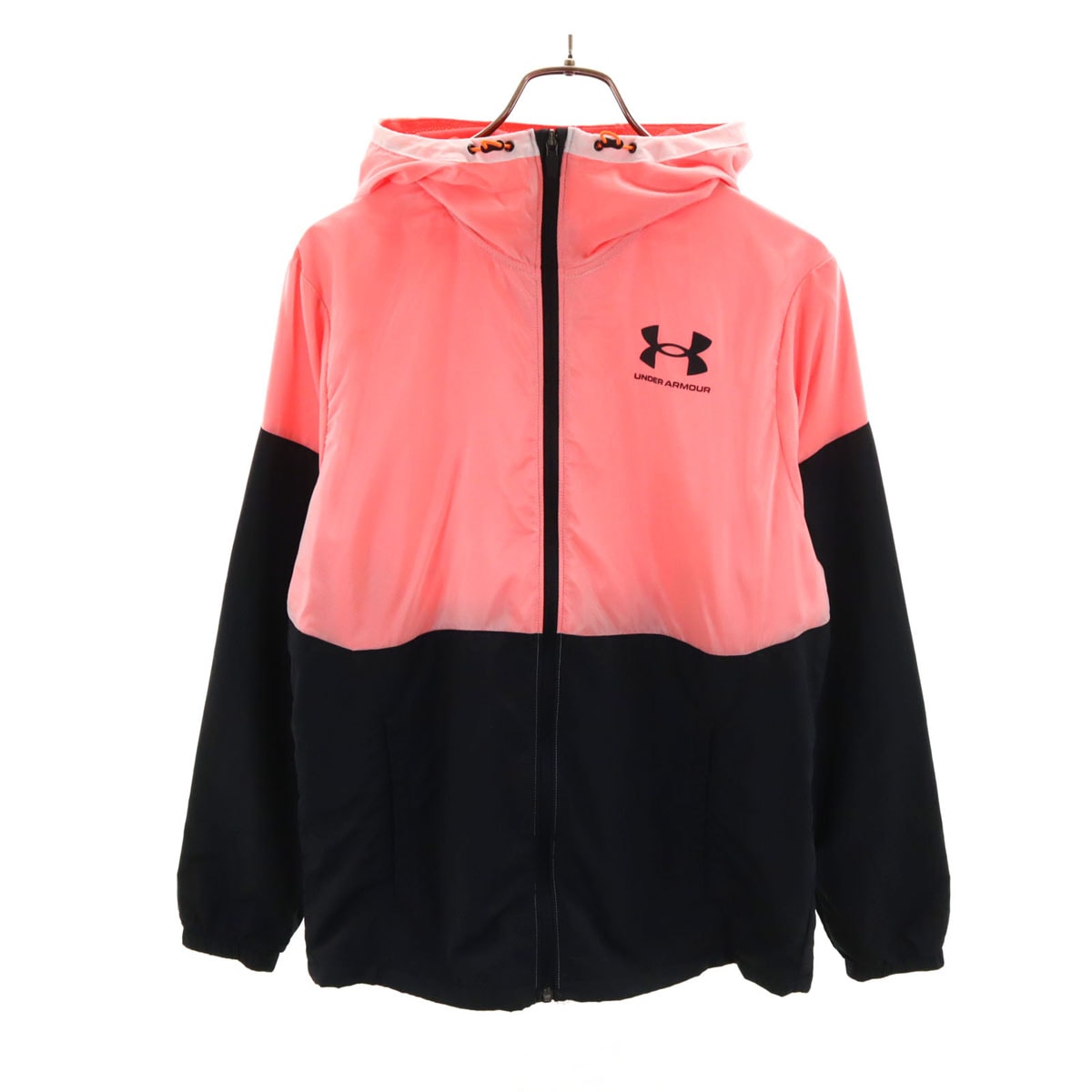 UNDER ARMOUR アンダーアーマー ウインドブレーカー MD ピンク ジャケット 裏メッシュ