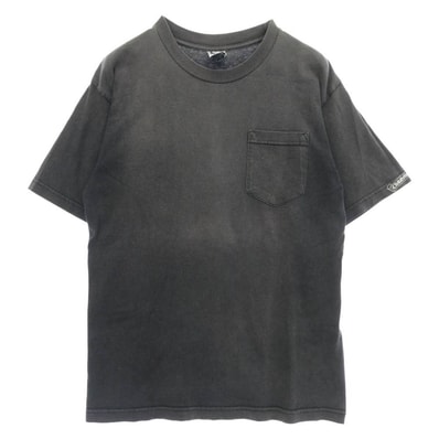 CHROME HEARTS クロムハーツ(原本無) OLD GALF S/S TEE ガルフ バック プリント 半袖 Tシャツ カットソー グレー系 M【中古】
