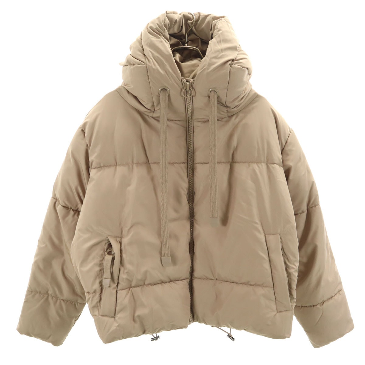 ZARA ザラ 中綿ジャケット M ベージュ