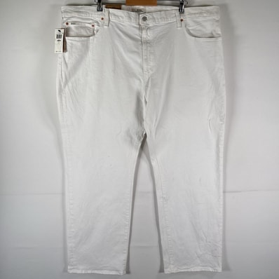 古着 ポロ・ラルフローレン POLO RALPH LAUREN デニムパンツ デッドストック タグ付 大きいサイズ ホワイトデニム w48 L30 ホワイト メンズ