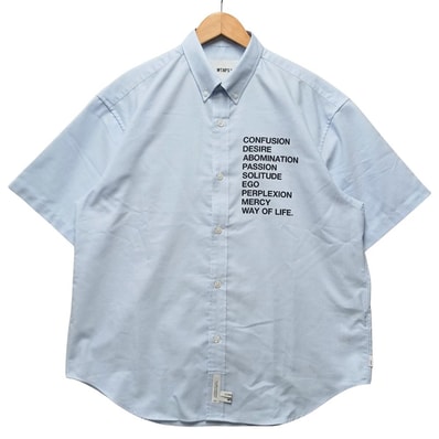 WTAPS ダブルタップス 26SS BD / SS / CTPL. OXFORD 半袖シャツ 56256
