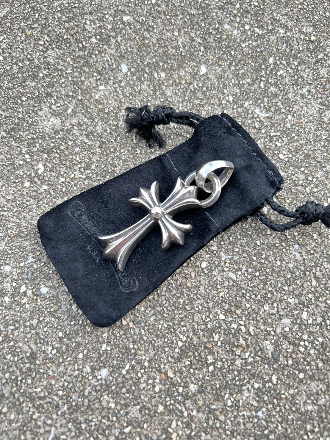 Chrome Hearts CH Cross Pendant Small / Plain Bail "Silver"