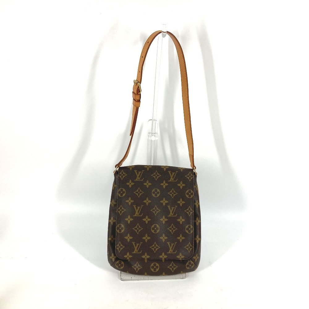 ルイヴィトン LOUIS VUITTON ミュゼット サルサ M51258  モノグラム ショートストラップ カバン 肩掛け ショルダーバッグ モノグラムキャンバス ブラウン