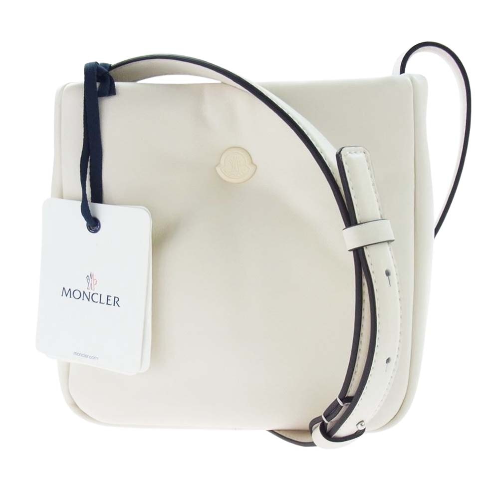 MONCLER モンクレール ショルダーバッグ J10985L00012 M3898 Tiarna クロスボディバッグ オフホワイト系【新古品】【未使用】【中古】