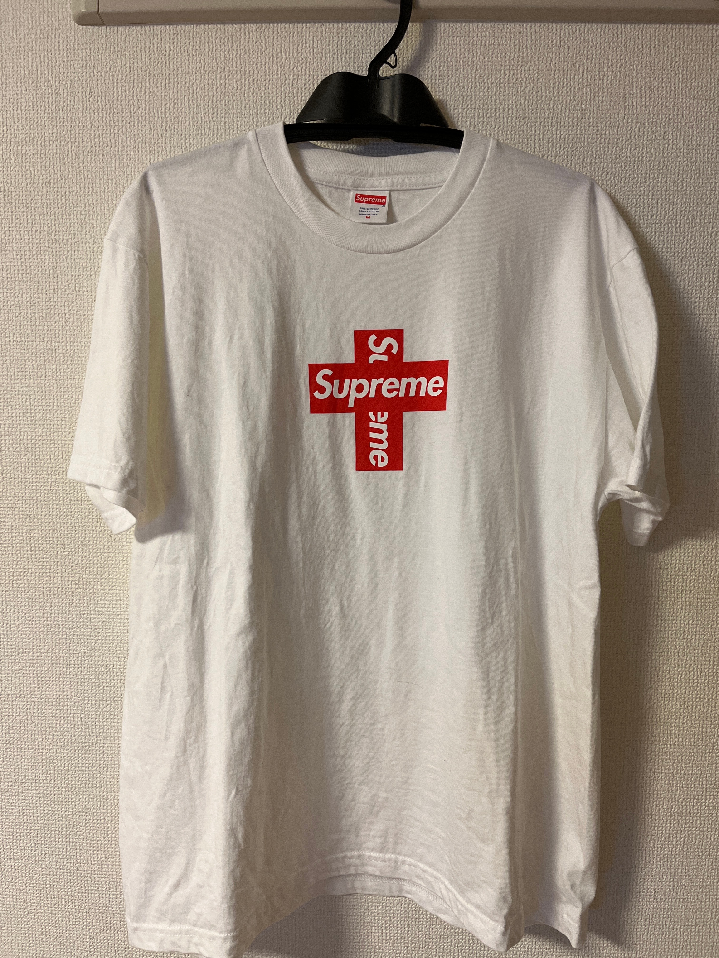Supreme Cross Box Logo Tee "White"