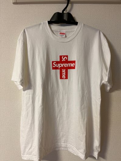 Supreme Cross Box Logo Tee "White"